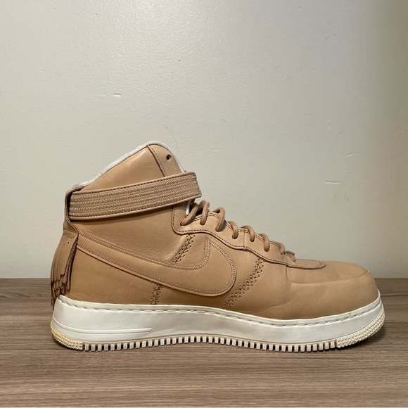 Nike Air Force 1 High SL Vachetta Tan US Size 12 Men's Brown White 919473-200 - Picture 4 of 9